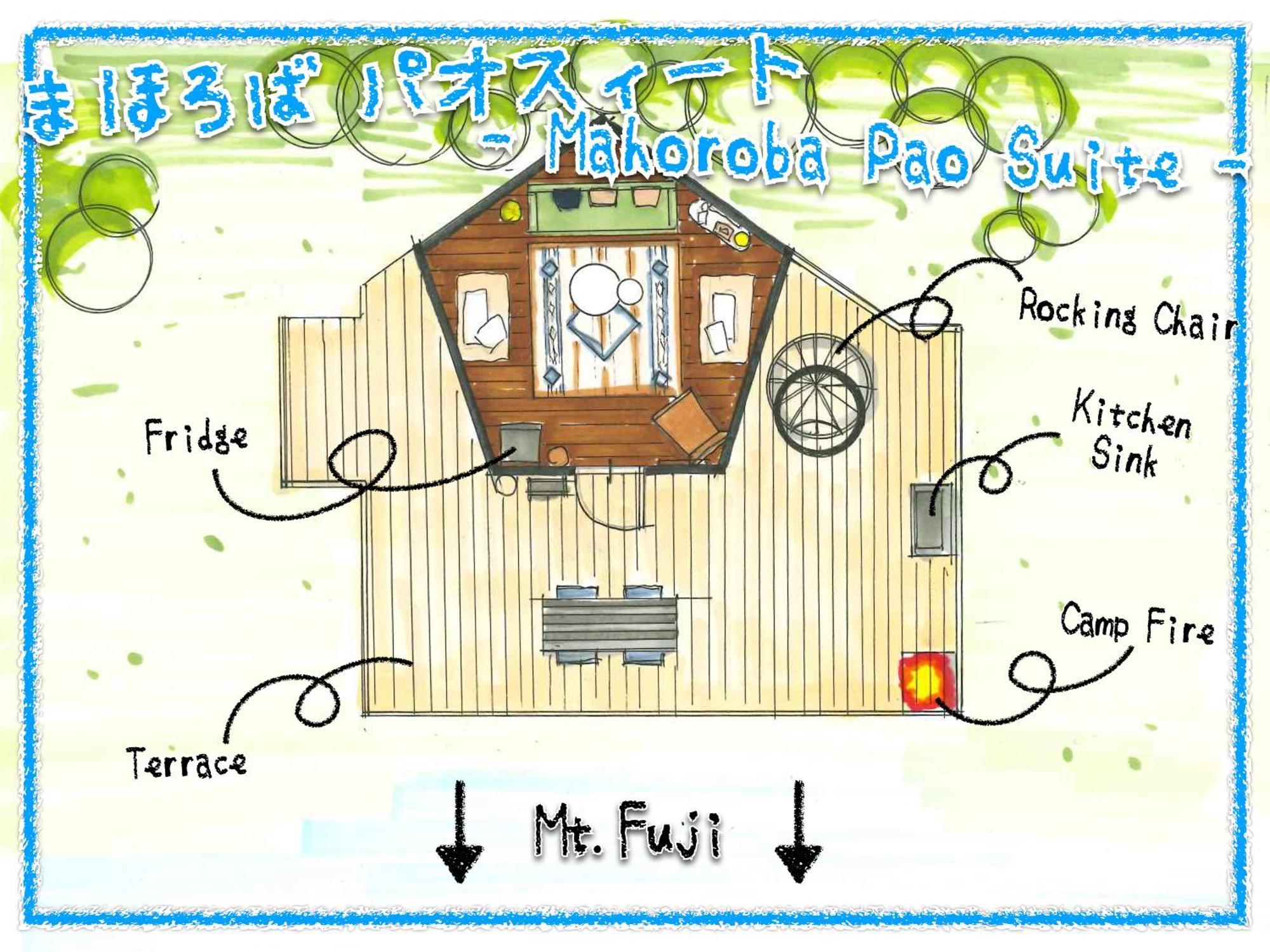Hotel Retreat Camp Mahoroba Fujikawaguchiko Esterno foto